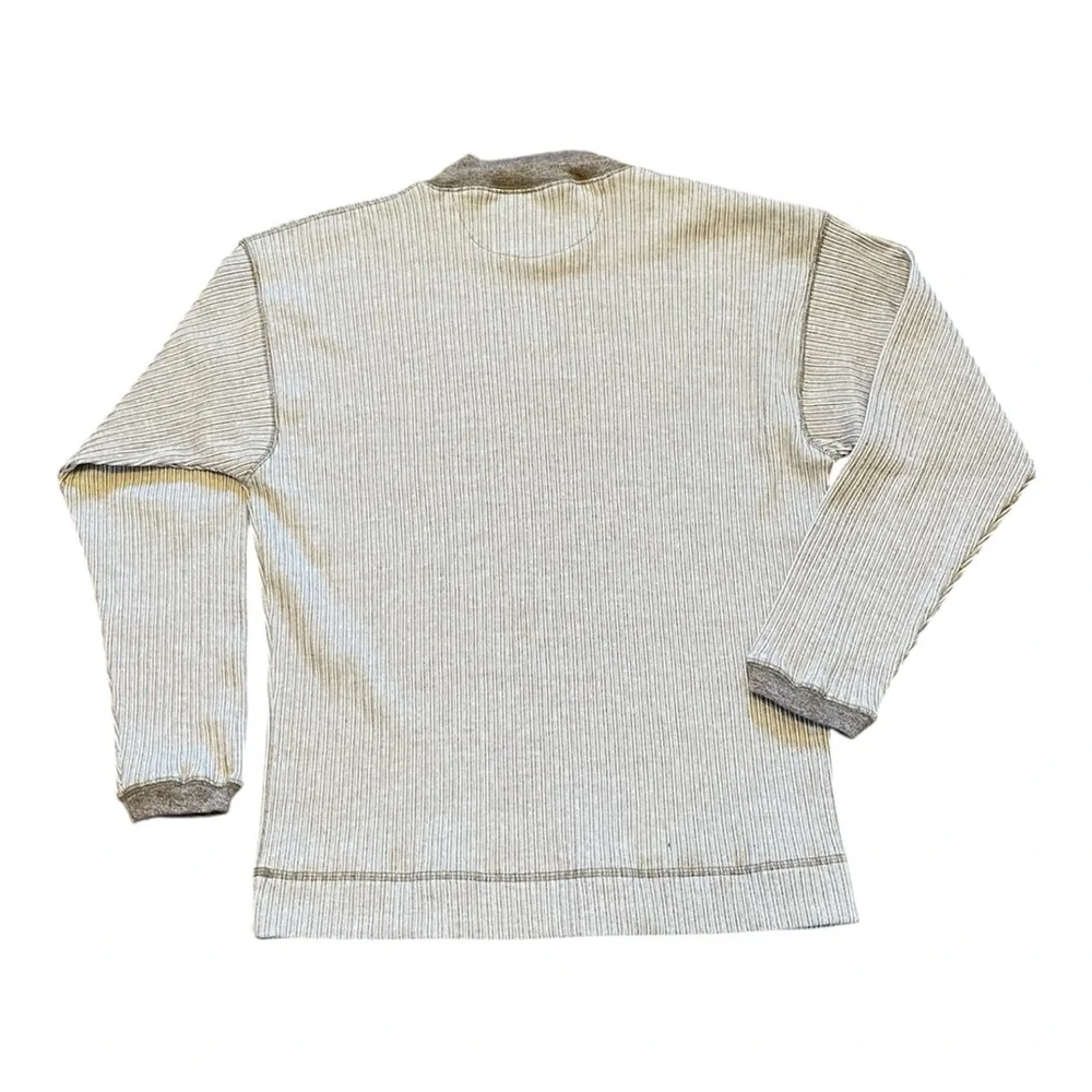 Vintage 80’s‎ Concrete Men's Mock Collar Ribbed Sweater